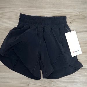 NEW WITH TAGS!! Lululemon 5’’ Track That MR Shorts